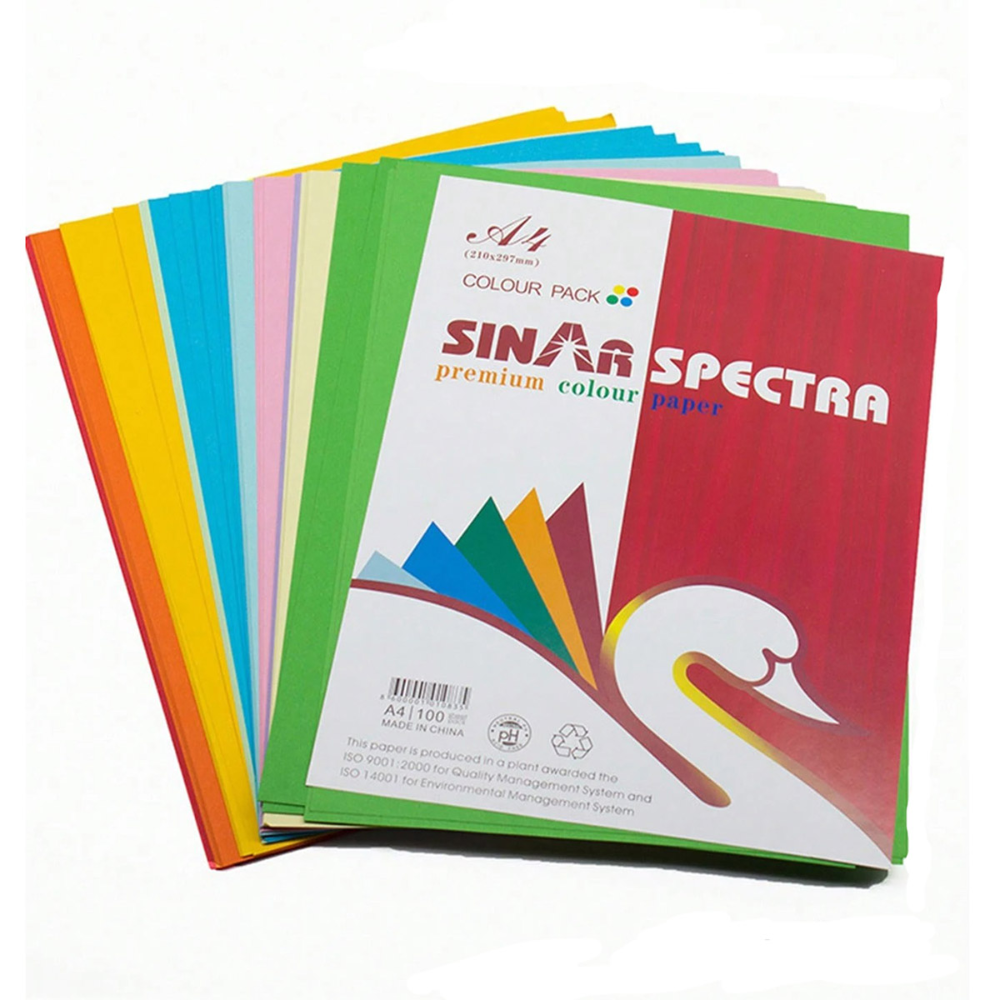 بند ورق ملون SINAR SPECTRA A4 - الصورة 2