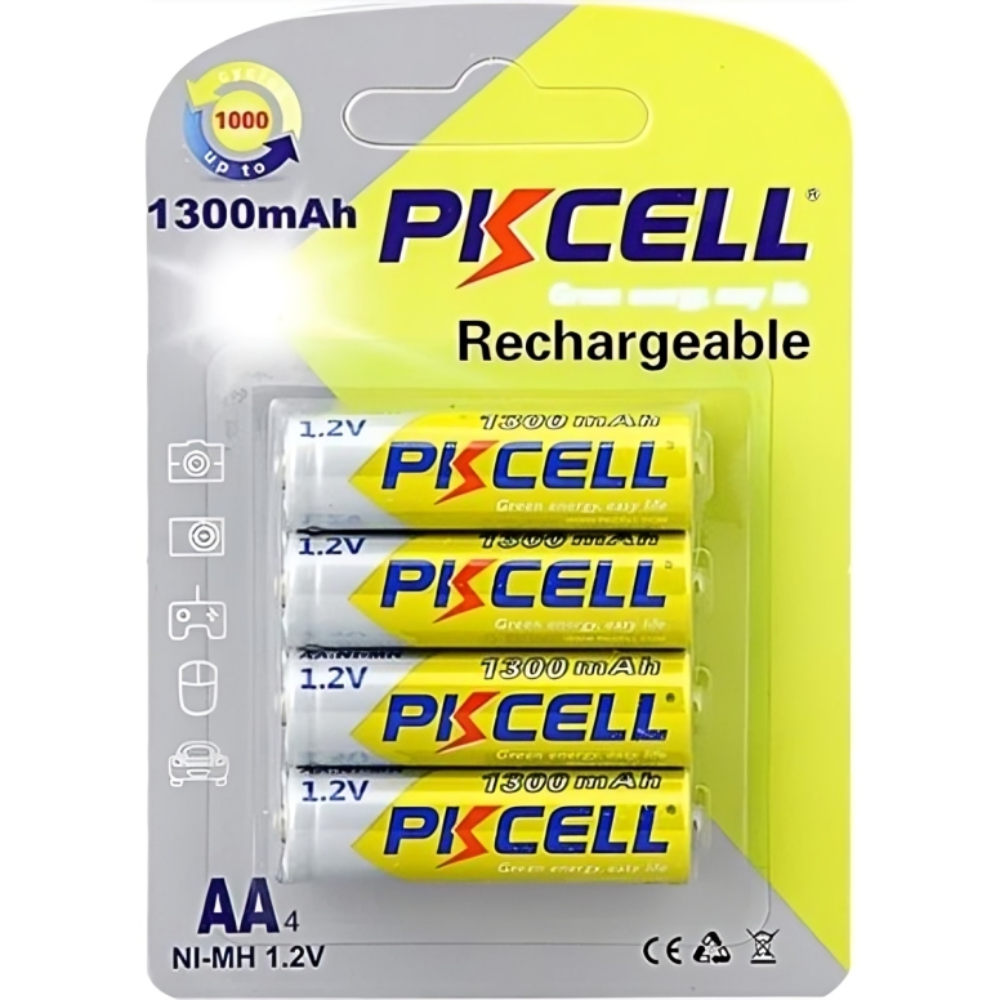 بطارية PKCELL AA قابلة للشحن