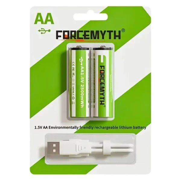 بطارية FORCEMYTH AA قابلة للشحن