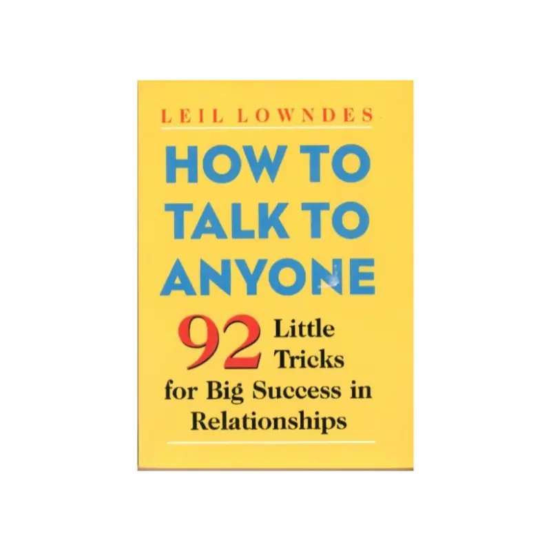 How to talk to anyone 92
