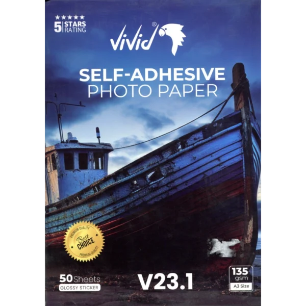 ورق صوري لاصق vivid A3