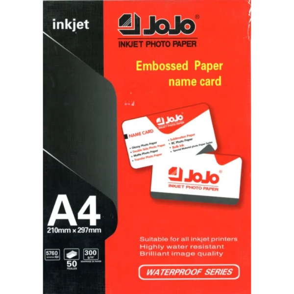 ورق صوري مقمش JOJO A4