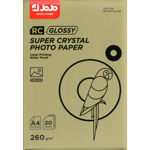 ورق صوري سوبر كريستال JOJO A4