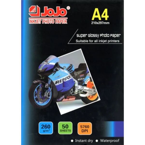ورق صوري وجه واحد JOJO A4