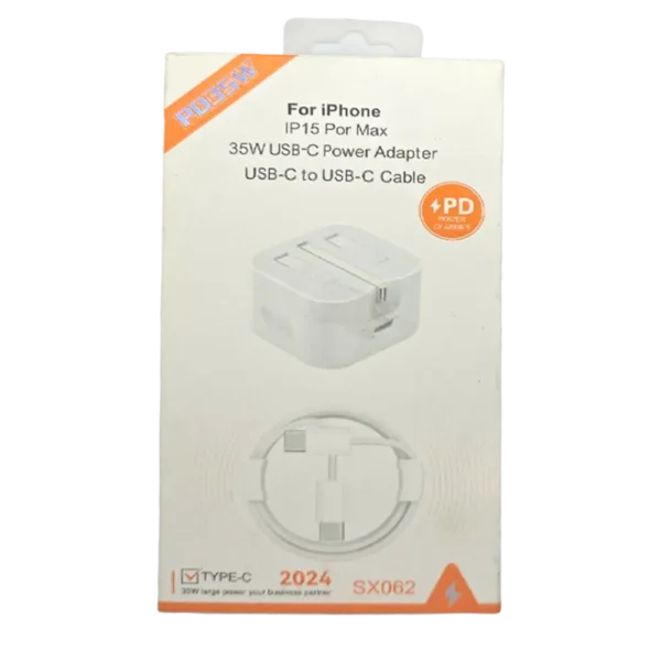 شاحنة ايفون USB-C to USB-C 35W