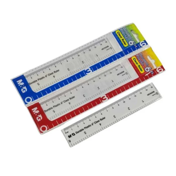 مسطرة بلاستك 15CM