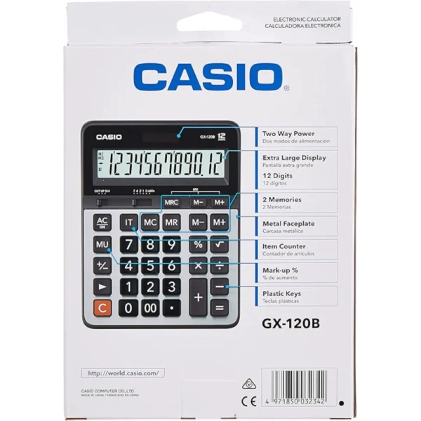حاسبة كاسيو GX-120B
