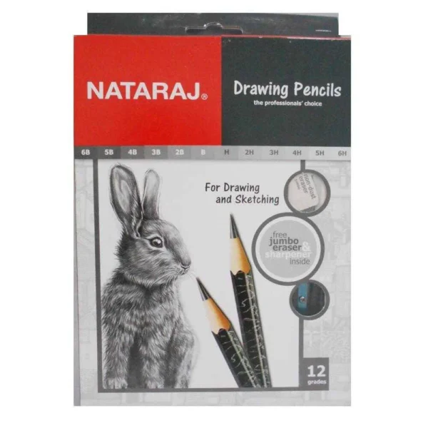 سيت تدرجات أقلام نتراج NATARAJ