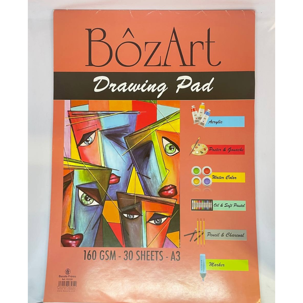 دفتر بوز ارت A3 BOZART