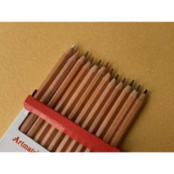 الوان خشب بشرة 12 لون ART MATE