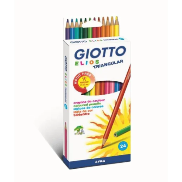 الوان خشبية 24 لون جيتو GIOTTO
