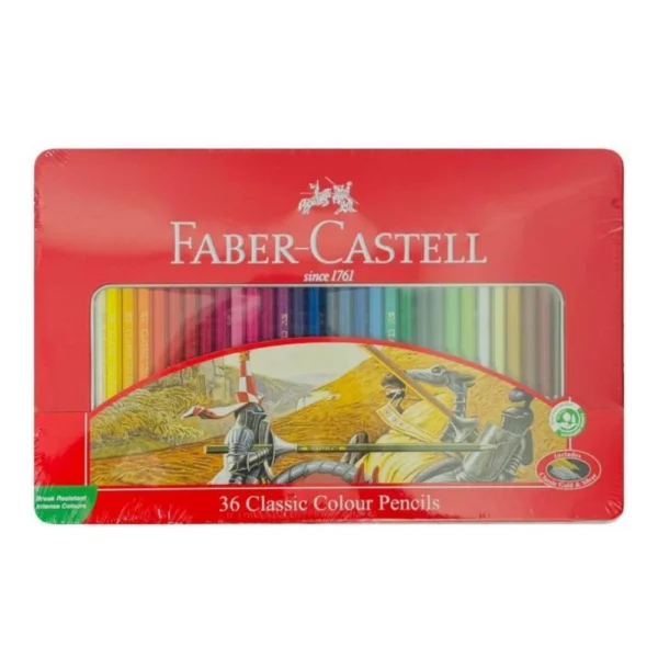 الوان خشبية فايبر كاستل 36 لون FABER-CASTELL