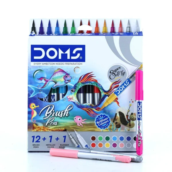 الوان فرشة دومز 14 لون DOMS