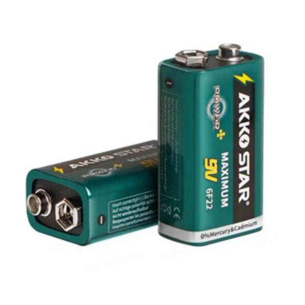 باتري اكواستار 9v