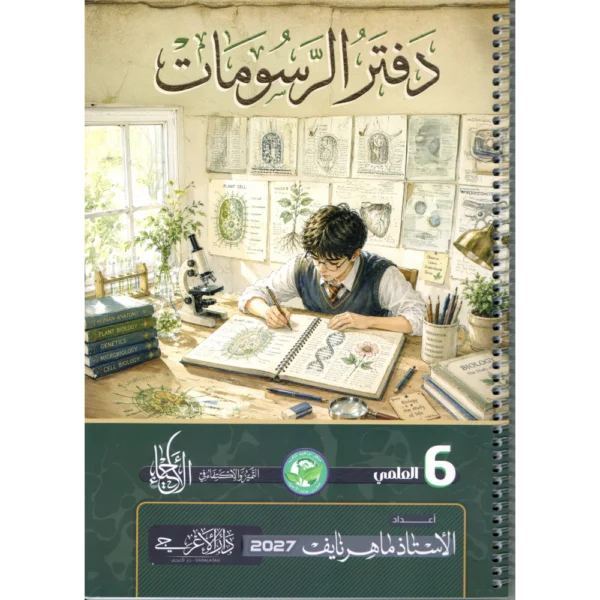 دفتر الرسومات للاستاذ ماهر نايف للصف السادس علمي2027