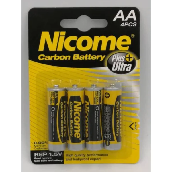 باتري نيكومي كارت رباعي AA NICOME