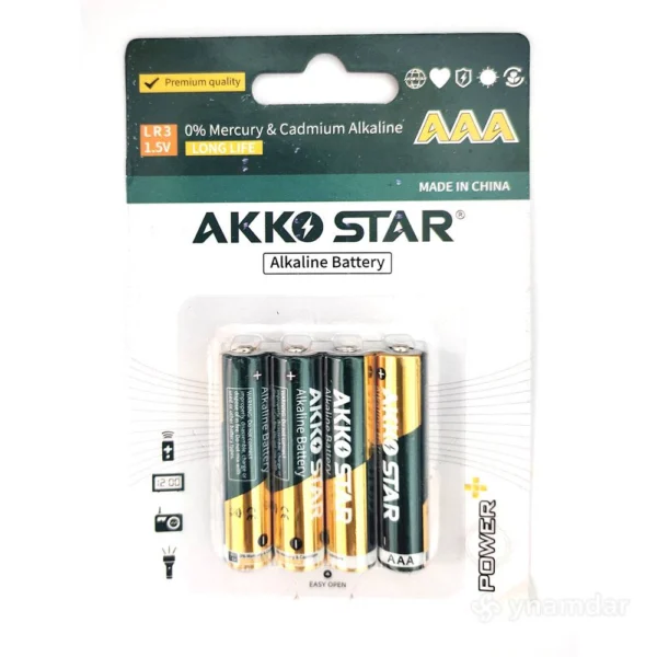 باتري الكلاين اكواستار AAA AKKOSTAR