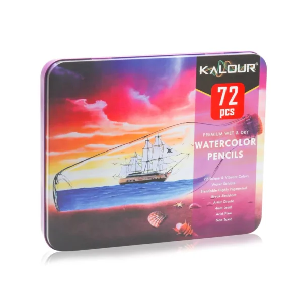 سيت الوان مائية 72 لون KALOUR