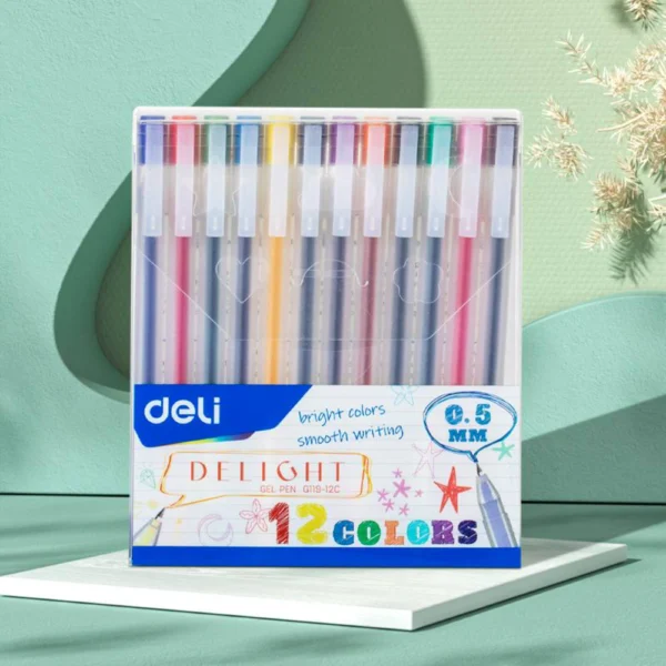 سيت اقلام جاف ملون ديلي DELI