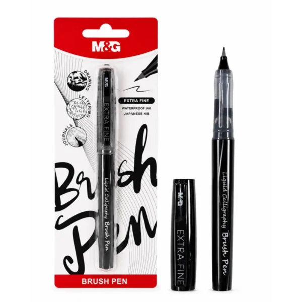 قلم تخطيط ناعم اسود M&G