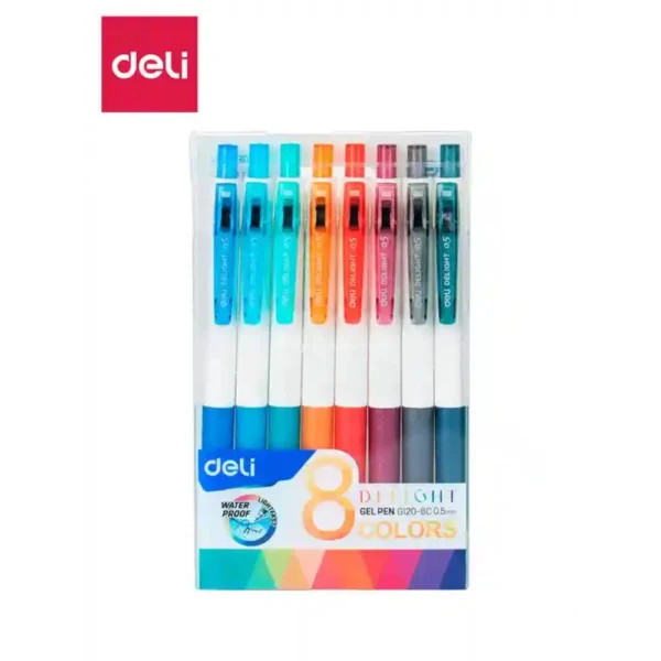 سيت اقلام جاف ملون ديلي DELI