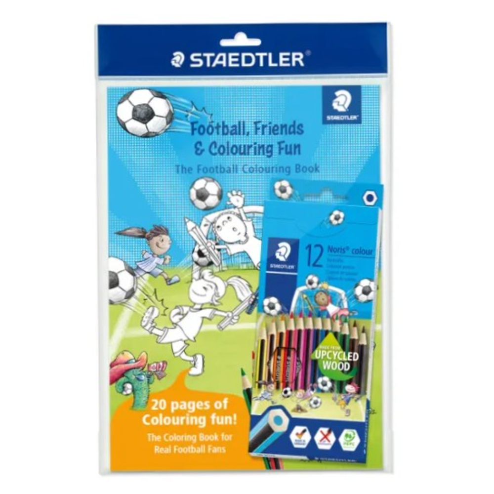 الوان خشب مع دفتر تلوين STAEDTLER - الصورة 2