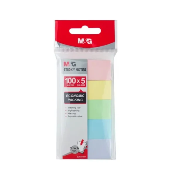 ستكي نوت توقيع 20*50مم 100ورقة M&G AS36U590