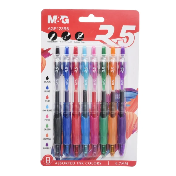 سيت اقلام 8 ملون R5 M&G AGP123R6