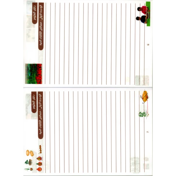 دفاتر مواد جاهزة سادس ابتدائي