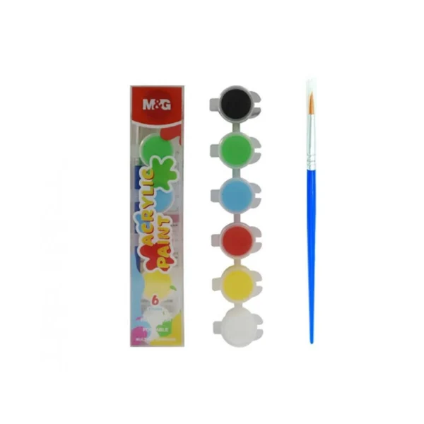 سيت الوان اكرلك 6 لون M&G APL976R1