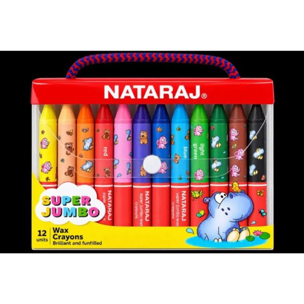 سيت اقلام باستيل 12 قلم NATARAJ