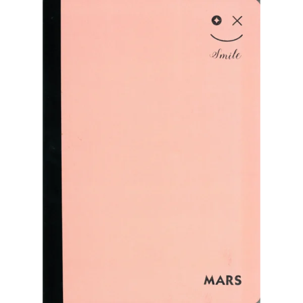 دفتر مخيط انكليزي 100ورقة MARS
