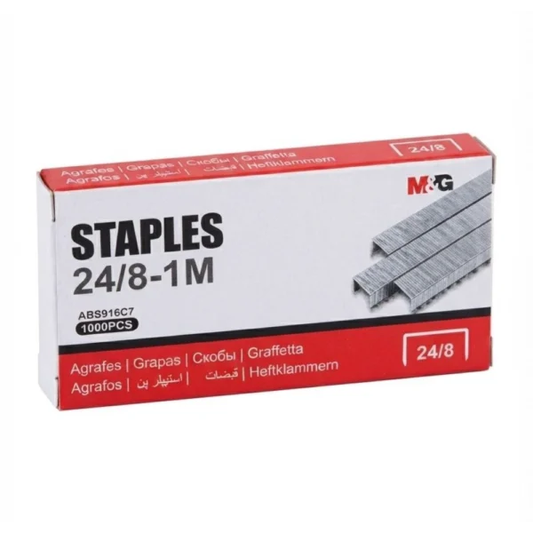 كلبس كابسة فضي 24/8 M&G ABS916C7