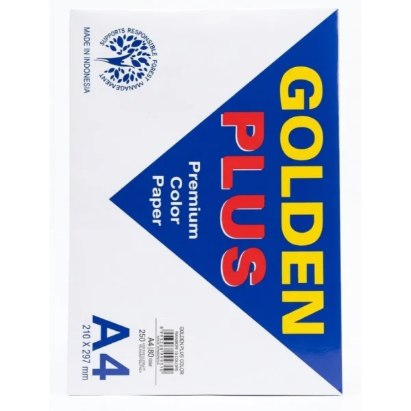 ورق ملون كولدن 250غ 10لون GOLDEN